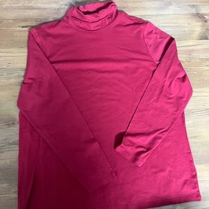 Red Turtleneck